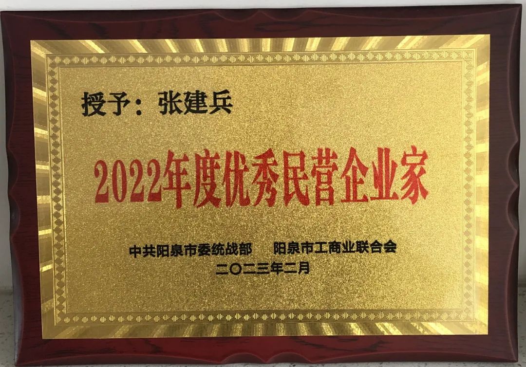 优秀民营企业家
